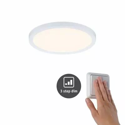 VariFit Panneau encastr� LED Areo IP44 rond 175mm 1800lm 3000K Blanc (93049)