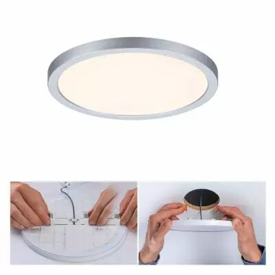 VariFit Panneau encastr� LED Areo IP44 rond 175mm 1800lm 3000K Chrome mat (93034)