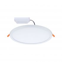 VariFit Panneau encastré LED Areo IP44 rond 230mm 2200lm 3000K Blanc (93050)