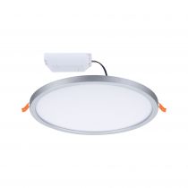 VariFit Panneau encastré LED Areo IP44 rond 230mm 2200lm 3000K Chrome (93052)