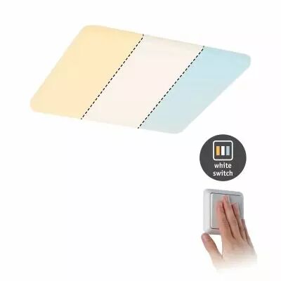 VariFit Panneau encastr� LED Veluna IP44 carr� 185x185mm 1500lm White Switch Transparent (95379)