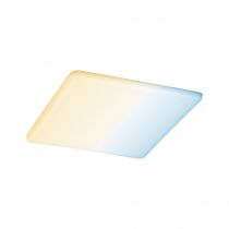 VariFit Panneau encastré LED Veluna IP44 carré 215x215mm 1900lm Tunable White Satiné (95385)