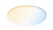 VariFit Panneau encastré LED Veluna IP44 rond 215mm 1900lm Tunable White Satiné (95387)