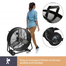 Ventilateur de sol inclinable 60 cm (24\ ) (CFAN0460)