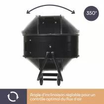 Ventilateur de sol inclinable 60 cm (24\ ) (CFAN0460)