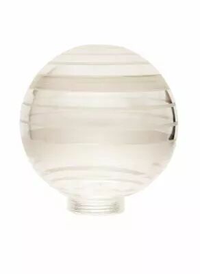 Verrerie Globe D100 p.vis 31,5mm Claire Strill�e (18455)