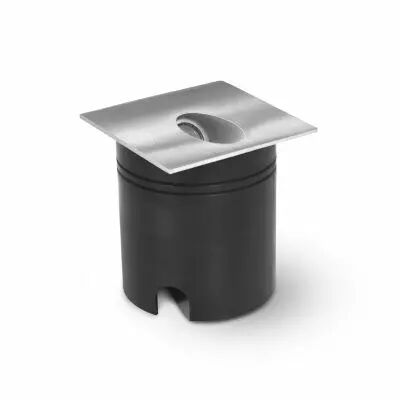 VESUVE CARRE BALISE 3W 3000K IP54 1 DIFFUSEUR 3ANS (100481)
