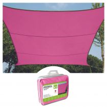 VOILE SOLAIRE - CARRÉ 3.6 x 3.6 m, couleur: fuchsia