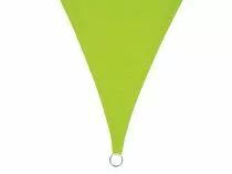 VOILE SOLAIRE - CARR&Eacute; 3.6 x 3.6 m, couleur: vert lime