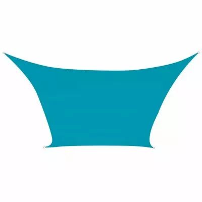 VOILE SOLAIRE - CARR� 5 x 5 m, COULEUR : BLEU CIEL