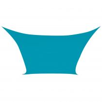 VOILE SOLAIRE - CARRÉ 5 x 5 m, COULEUR : BLEU CIEL