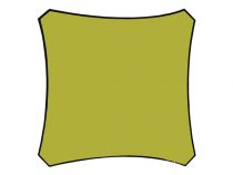 VOILE SOLAIRE - CARRÉ 5 x 5 m, couleur: vert lime