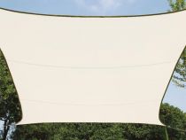 VOILE SOLAIRE - RECTANGULAIRE - 2 x 3 m - COULEUR : CRÈME (GSS4320CR)