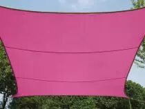 VOILE SOLAIRE - RECTANGULAIRE - 2 x 3 m - COULEUR: FUCHSIA (GSS4320FU)