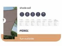 VOILE SOLAIRE - RECTANGULAIRE - 2 x 3 m - COULEUR: GRIS TAUPE (GSS4320TA)