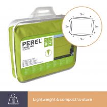 Voile Solaire - Rectangulaire - 2 X 3 M - Couleur: Vert Lime (GSS4320LG)