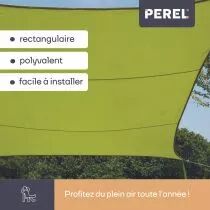 Voile Solaire - Rectangulaire - 2 X 3 M - Couleur: Vert Lime (GSS4320LG)