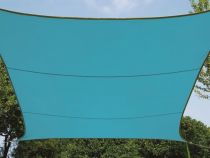 Voile Solaire - Rectangulaire - 4 X 3 M - Couleur : Bleu Ciel (GSS4430BL)