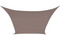 VOILE SOLAIRE - RECTANGULAIRE - 4 x 3 m - COULEUR: GRIS TAUPE (GSS4430TA)
