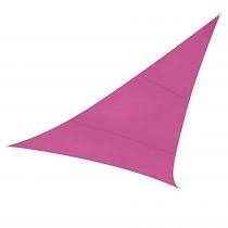 VOILE SOLAIRE - TRIANGLE 5 x 5 x 5 m, couleur: fuchsia