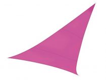 VOILE SOLAIRE - TRIANGLE 5 x 5 x 5 m, couleur: fuchsia