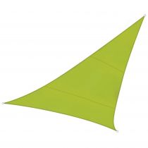 VOILE SOLAIRE - TRIANGLE 5 x 5 x 5 m, couleur: vert lime