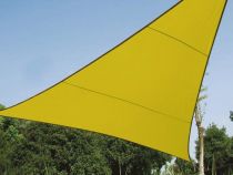 VOILE SOLAIRE - TRIANGLE 5 x 5 x 5 m, couleur: vert lime
