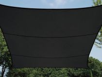 VOILE SOLAIRE PERMÉABLE - CARRÉ - 5 x 5 m - COULEUR: ANTHRACITE (GSS4500PEC)