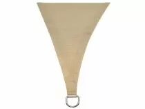 Voile solaire perm&eacute;able - carr&eacute; 3.6 x 3.6m, couleur:  beige (GSS4360PE)