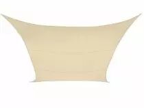 Voile solaire perméable - carré 5 x 5m, couleur: beige (GSS4500PE)