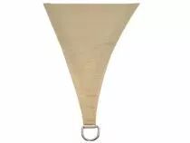 Voile solaire perm&eacute;able - carr&eacute; 5 x 5m, couleur: beige (GSS4500PE)