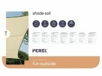 Voile solaire perm&eacute;able - carr&eacute; 5 x 5m, couleur: beige (GSS4500PE)