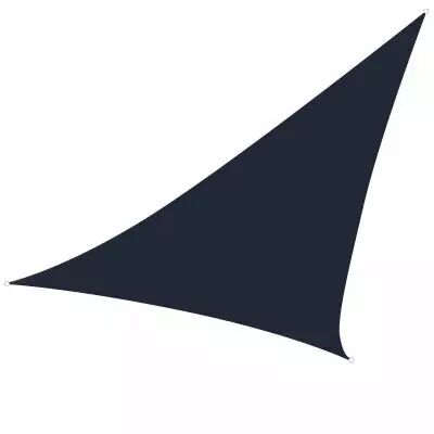 VOILE SOLAIRE PERM�ABLE - TRIANGLE - 5 x 5 x 5 m - COULEUR: ANTHRACITE (GSS3500PEC)
