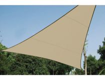 Voile solaire perméable - triangle 3.6 x 3.6 x 3.6m, couleur: beige (GSS3360PE)