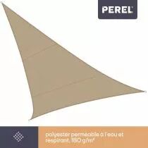 Voile solaire perm&eacute;able - triangle 3.6 x 3.6 x 3.6m, couleur: beige (GSS3360PE)