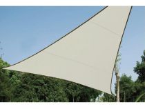 Voile solaire triangulaire - 3.6 x 3.6 x 3.6m, couleur: crème (GSS3360)