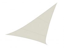 Voile solaire triangulaire - 5 x 5 x 5m, couleur: crème (GSS3500)