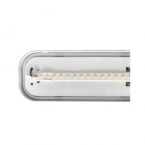 VOLGA ETANCHE LED INT 1510 X 70MM 48W 4000K IP65 IK09 TRA (X6) (75875)