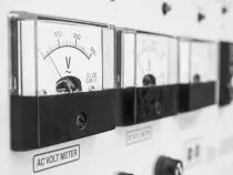 Voltmetre analogique de tableau 15v cc / 70 x 60mm (AVM7015)