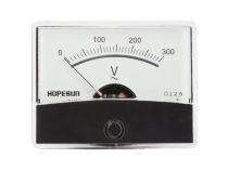 Voltmetre analogique de tableau 300v ca / 60 x 47mm (AVM60300)