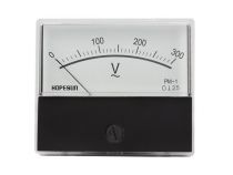 Voltmetre analogique de tableau 300v ca / 70 x 60mm (AVM70300)