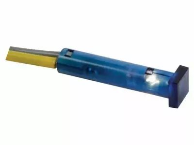Voyant carre 7 x 7mm 12v bleu (CCAF012B)