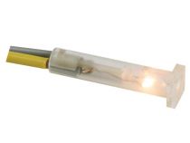 Voyant carre 7 x 7mm 220v cristal (CCAF220C)