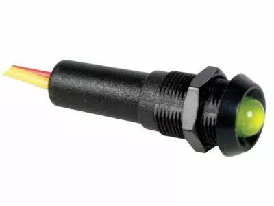 Voyant led vert 24v - boitier noir (24VBG)
