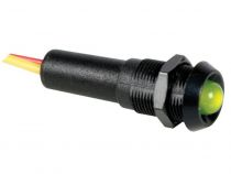 Voyant led vert 5v - boitier noir (5VBG)