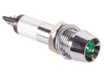Voyant neon chrome vert 220v (220VCGL)