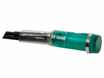 Voyant rond + ringb3 220v - vert (DRDF220V)