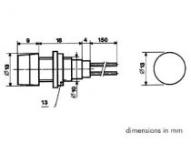 Voyants ronds 13mm