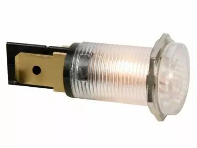 Voyant rond 14mm 12v clair (HRJC012C)