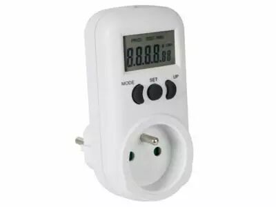 Wattm�tre 230v / 16a - terre fran�aise (E305EM6)
